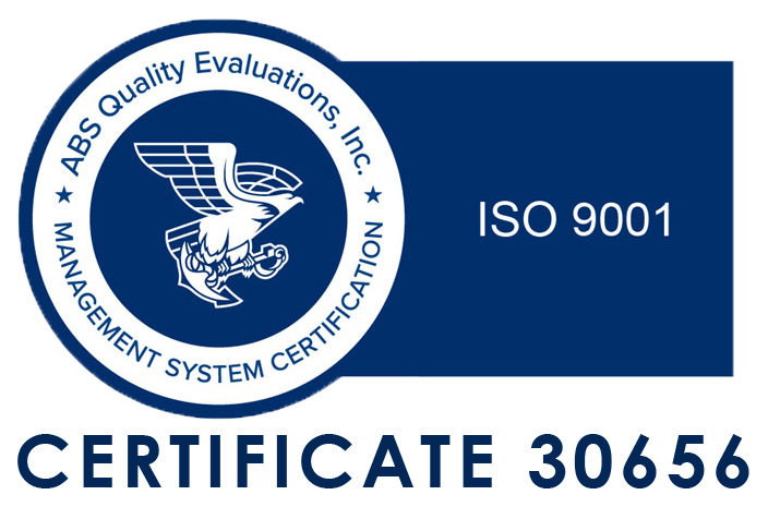 ABS Quality Evaluation ISO 9001:2021 Certificate 30656